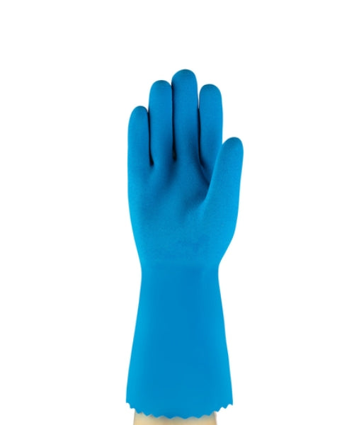 Lightweight Supported Natural Rubber Gloves with Nylon Liner|Ansell 87-029