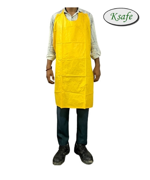 Yellow PVC Apron