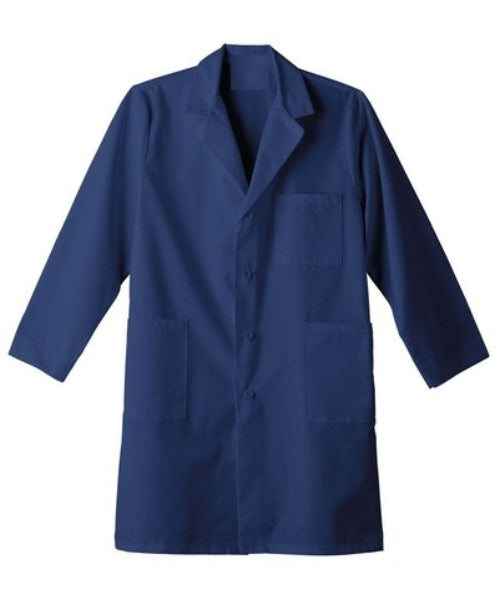 Blue Cotton Lab Coat