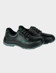 IronWalk Black Leather Heavy Duty Steel Toe Safety Shoes