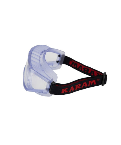 Chemical Protective Goggles with Ventilation Slits|Karam ES-008(CLEAR/ANTIFOG)