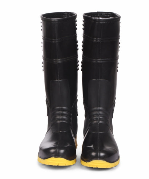 PVC Yellow Sole Wellington Gum Boots