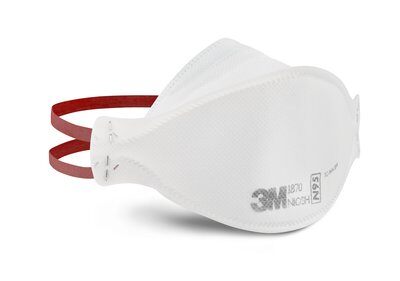 3M 1870+ Aura N95 FDA Approved Health Care Particulate Respirator and Surgical Mask