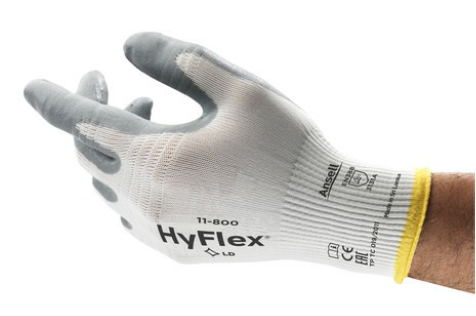 Ansell 11-800 Hyflex Nitrile Coated Gloves