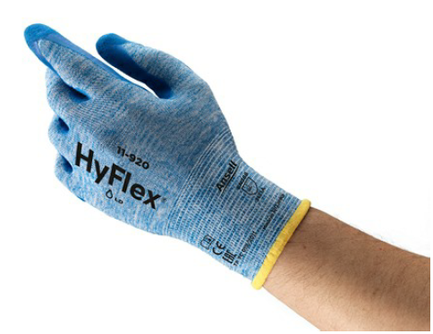 Ansell 11-920 Hyflex Oil Repellant Gloves
