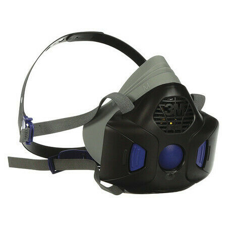 3M HF-802SD Secure Click Half Facepiece Respirator with Speaking Diaphragm