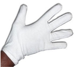 Ksafe Cotton Hosiery Gloves with elastic cuff (HGWS11)