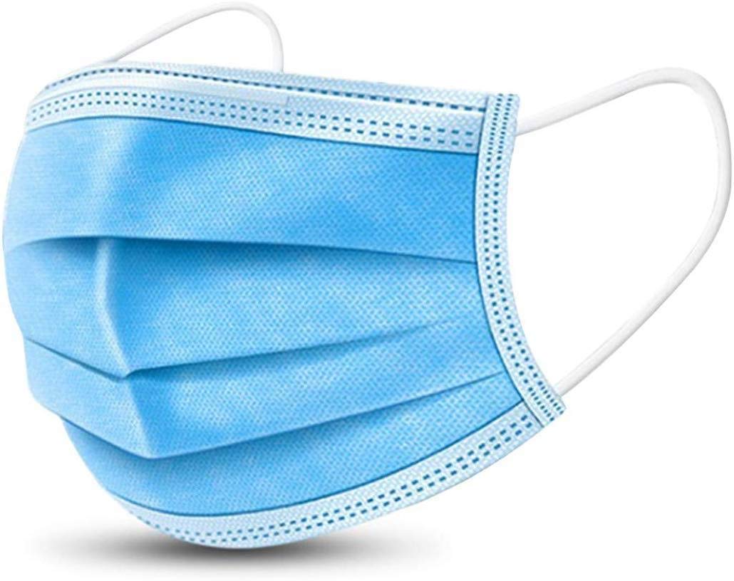 2 Ply Surgical Face Mask with Earloops and Nose Clip (Pack of 50)